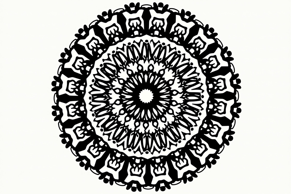 20 Sacred Geometry Mandala Set, an Illustration by hafijul (Photo 18 of 21)