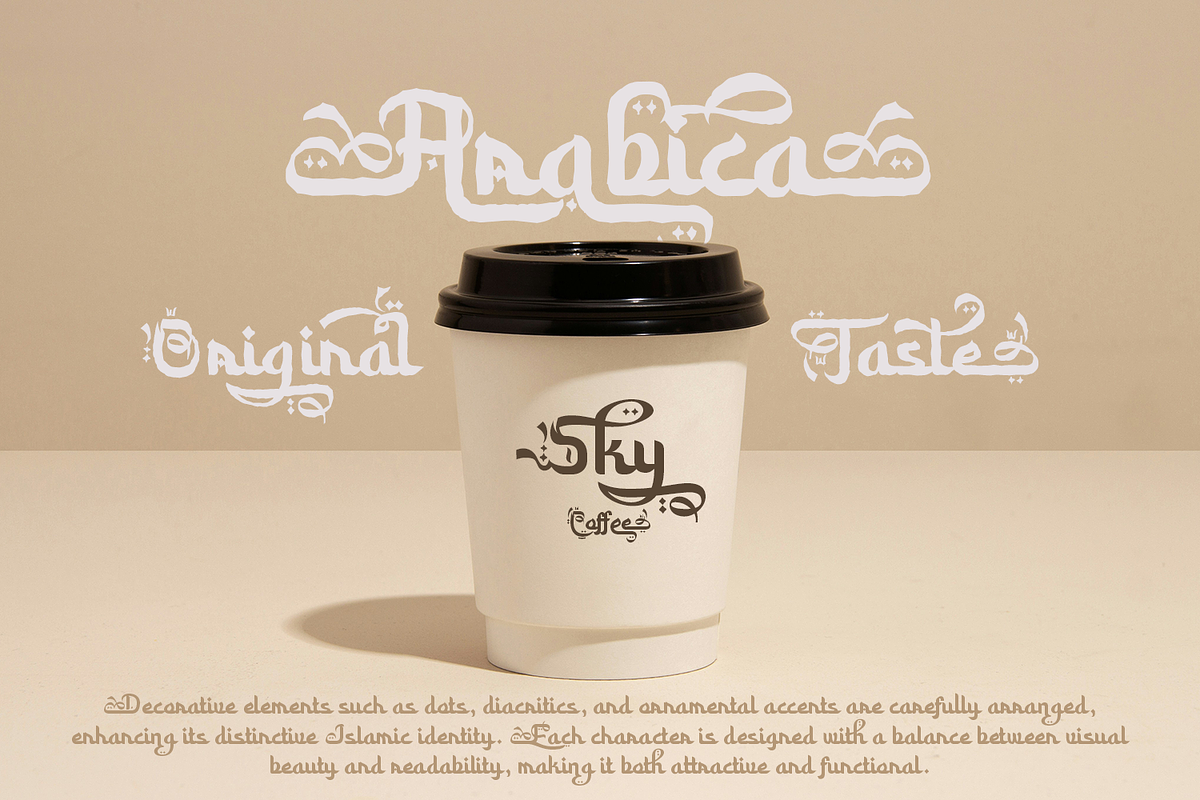 Aselami Islamic Font, a Script Font by madeDeduk (Photo 9 of 10)