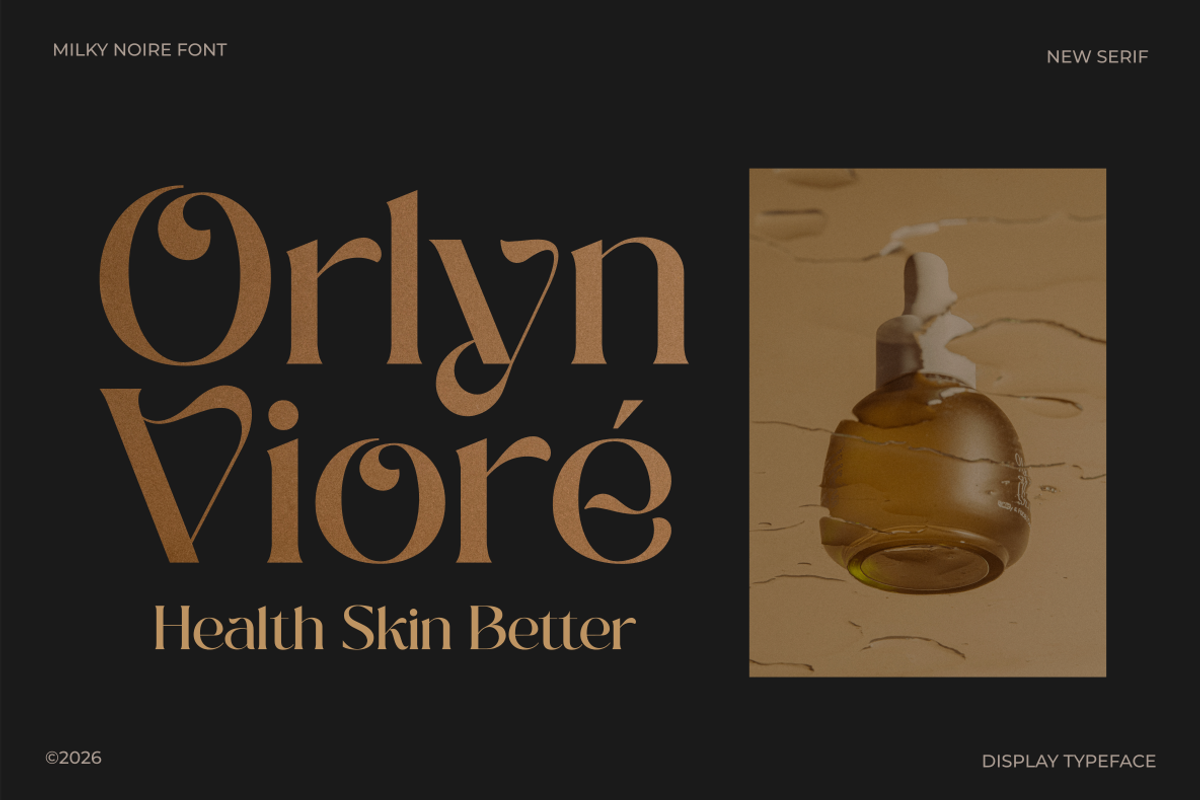 Milky Noire, a Serif Font by zeenesia (Photo 8 of 14)