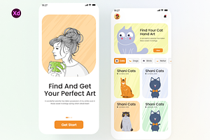 Art Sell Ecommerce App Ui Kitt