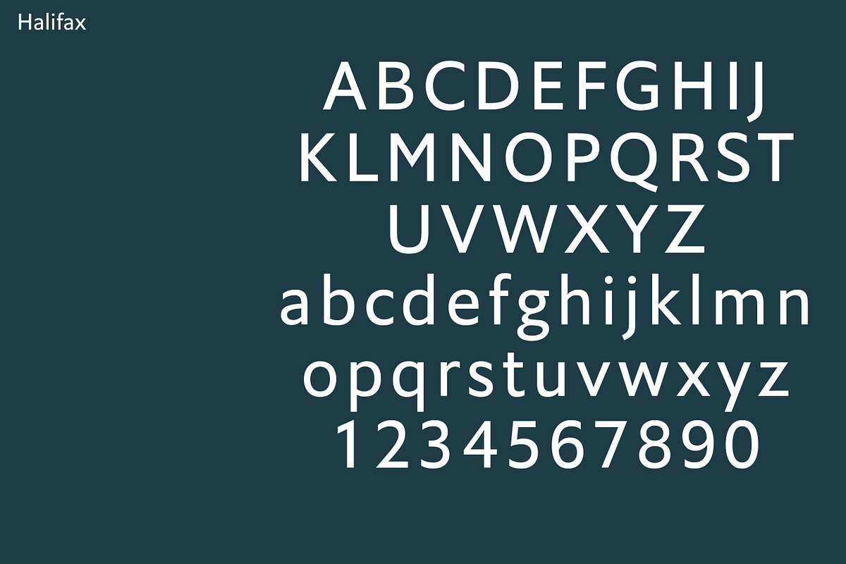 Halifax, a Sans Serif Font by Hoftype (Photo 8 of 13)