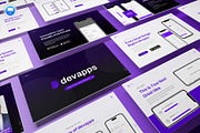 App Saas Keynote Presentation, a Presentation Template by Pixslides (Thumbnail 1 of 5)