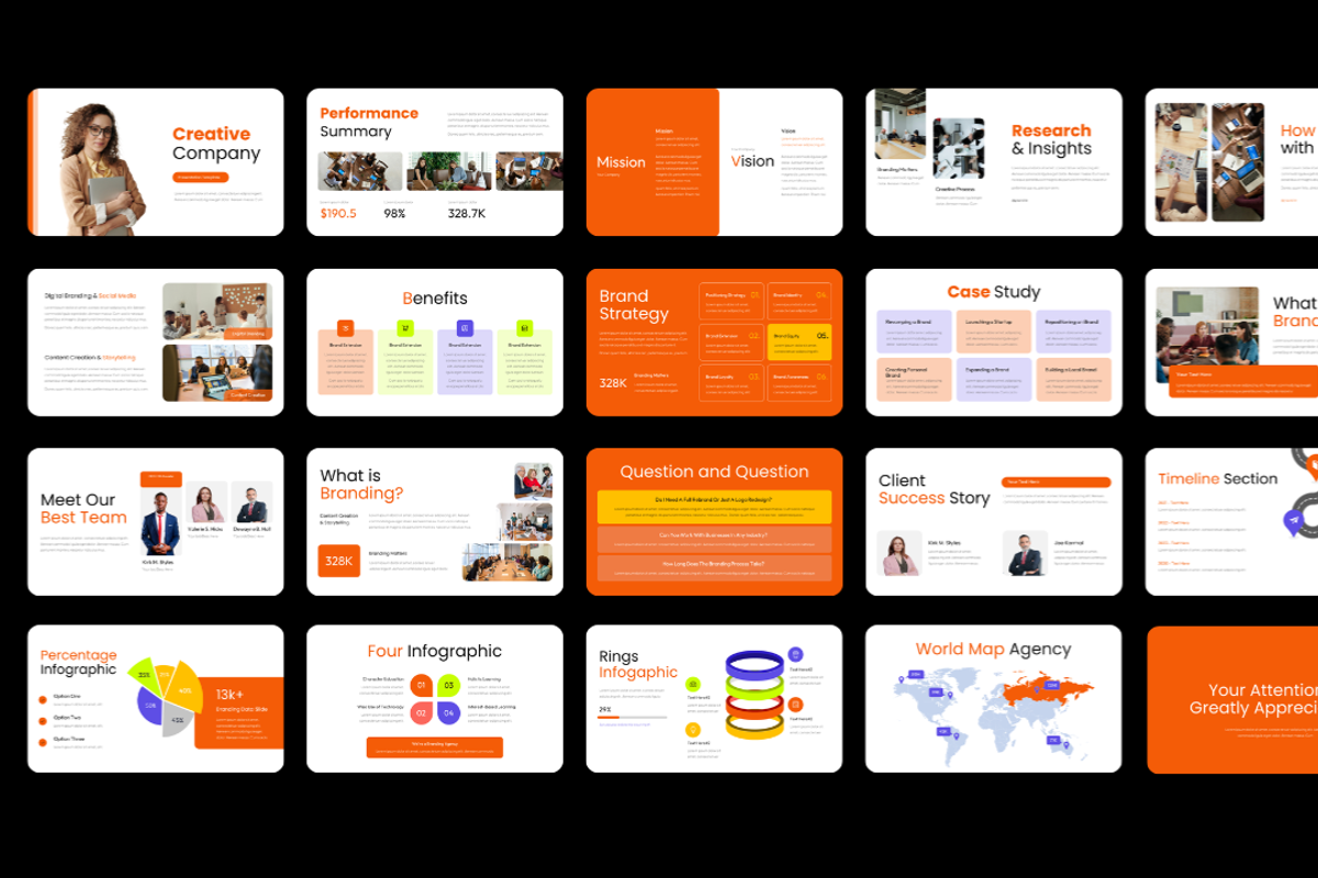 Creative Company Presentation preview 2