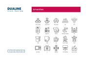 90 Conveniences Line Icons, a Solid Icon by Flat Icons (Thumbnail 3 of 10)