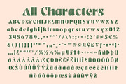 CS Aslan Knitted, a Sans Serif Font by Craft Supply Co. (Thumbnail 8 of 8)