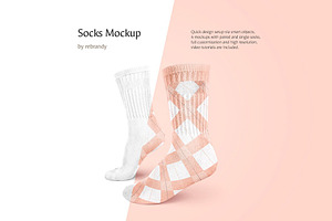 Socks Mockup