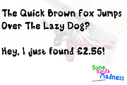 Some Kinda Madness Font, a Sans Serif Font by Chequered Ink (Thumbnail 3 of 3)