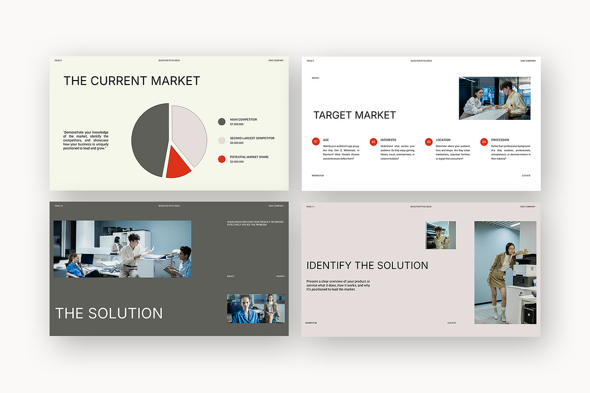 Eraf : Startup Pitch Powerpoint, a Presentation Template by Punkl Camp (Photo 4 of 16)