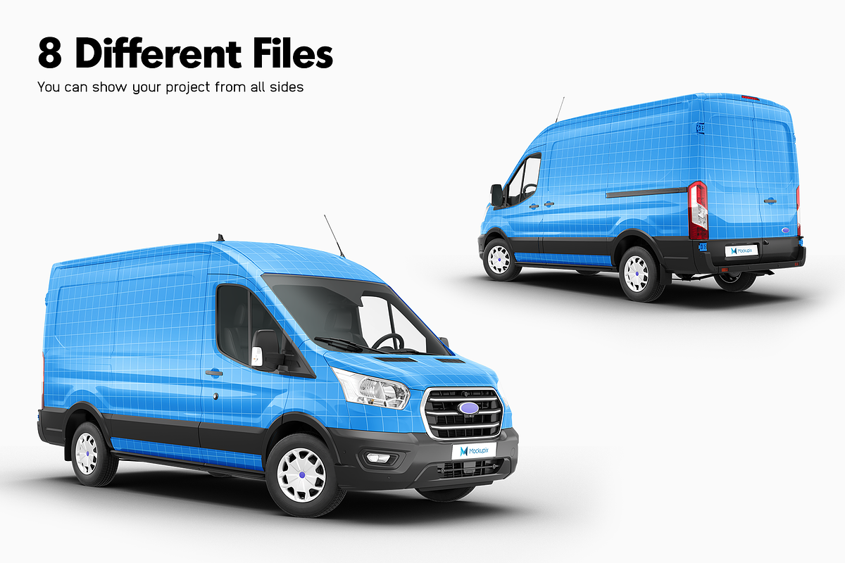Van Mockup 13, an Advertising Mockup by Mockupix (Photo 7 of 12)