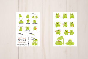 Cute Frogs StickerPack