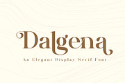 Dalgena | An Elegant Display Serif, a Serif Font by Andrimada Creative (Thumbnail 1 of 13)