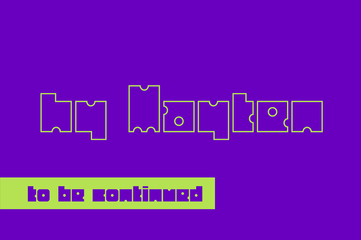 HY Mayten | Display Font, a Sans Serif Font by KKG Works (Photo 9 of 9)