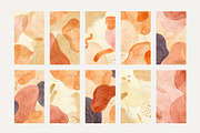Abstract Watercolor IG Stories, an Illustration by Natalia Fedorova (Thumbnail 2 of 5)