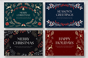 Christmas Backgrounds, an Object Graphic by DesignerCandies (Thumbnail 3 of 6)