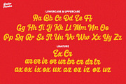 Radler Thunder – Bold Retro Script, a Font by typeline studio (Thumbnail 7 of 9)