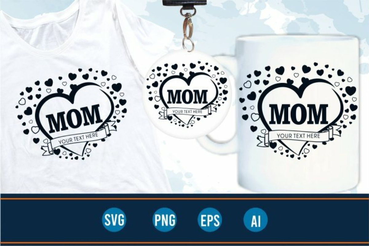 Mothers Day SVG Design Bundle, an Object Graphic by D2PUTRI (Photo 20 of 27)