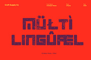 CS Belper Stamp, a Sans Serif Font by Craft Supply Co. (Thumbnail 7 of 8)
