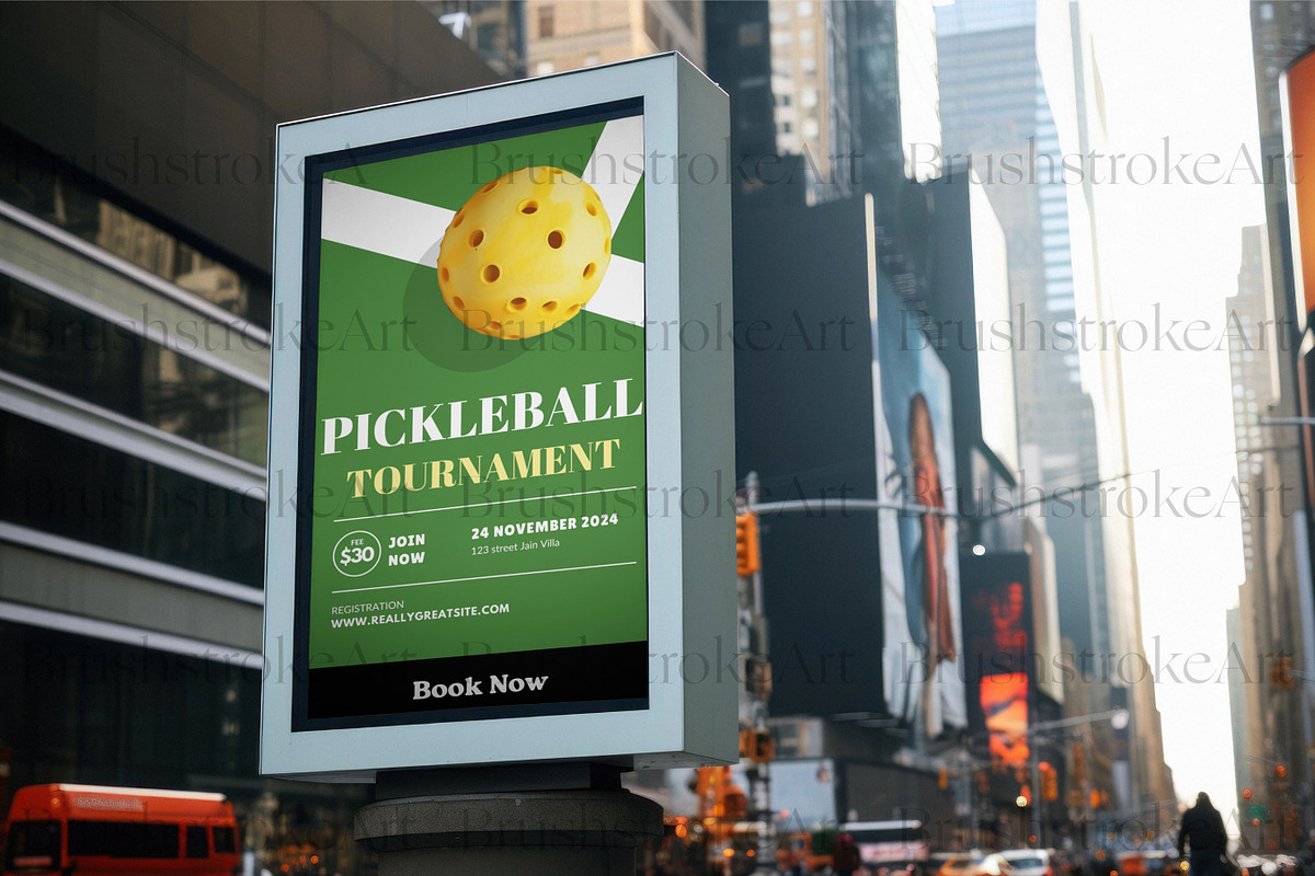 Pickleball Clipart, Pickleball PNG, a Sport Illustration by BrushstrokeArtGB (Photo 7 of 9)