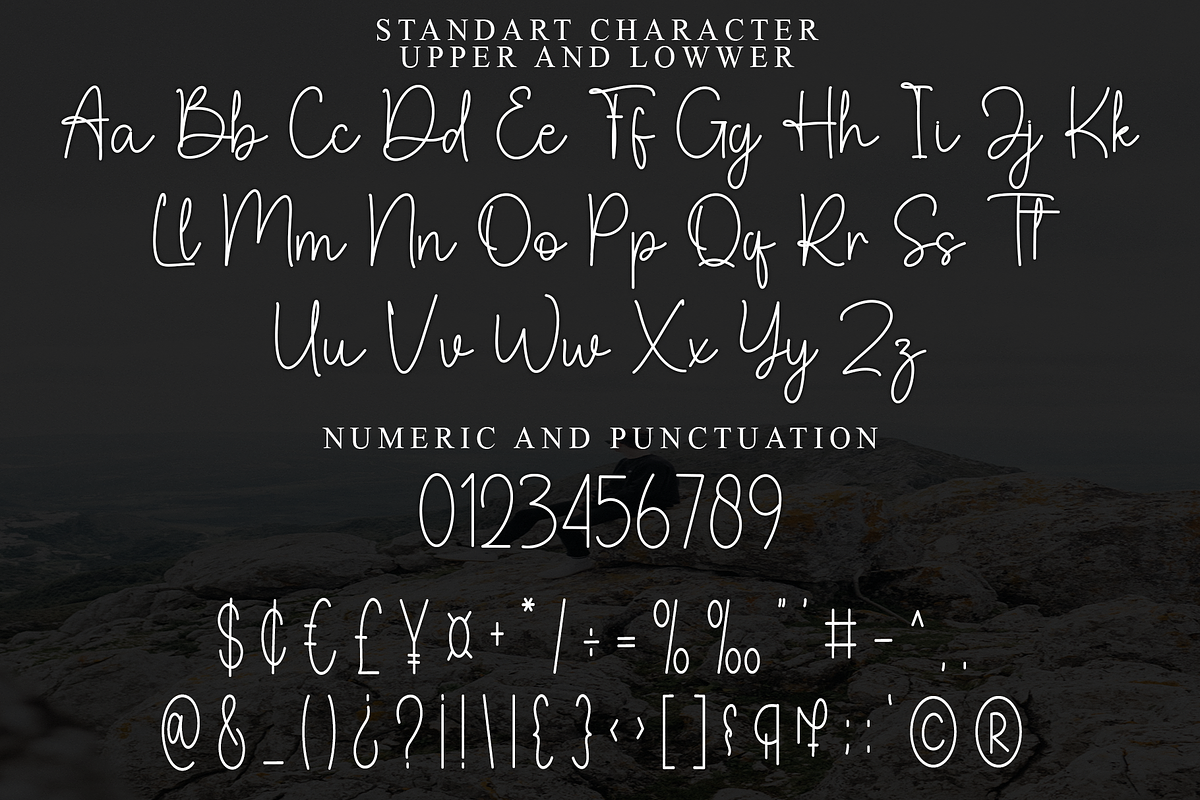 Rustic Wedding, a Handwritten Font by InermediaSTUDIO (Photo 7 of 8)