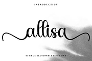 Allisa, a Handwritten Font by InermediaSTUDIO (Thumbnail 1 of 8)