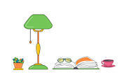Books & Reading - Elements, Stickers, an Object Illustration by Verachana Dreams (Thumbnail 8 of 11)