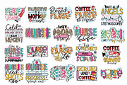 Nurse Sublimation Design Bundle, a Graphic by CraftlabSVG (Thumbnail 2 of 17)