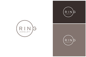 Ring Jewelry Logo, a Branding & Logo Template by ika trisiana