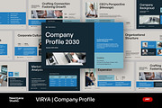 VIRYA | Marketing Agency Profile PPT, a Presentation Template by Neermana (Thumbnail 1 of 4)