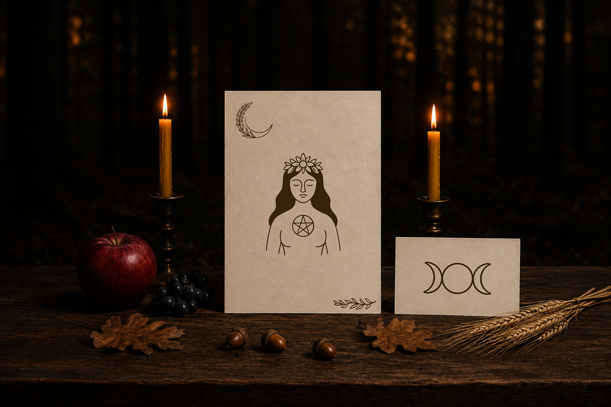 Mabon Doodles: 97 Autumn Equinox Art, an Object Graphic by Christine Krahl (Photo 13 of 13)