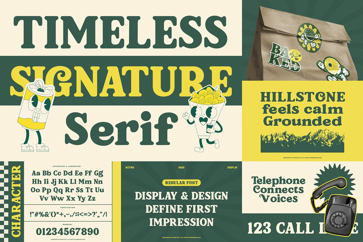 Bold Serif Font Bundle, a Serif Font by Rasio Studio (Photo 10 of 12)