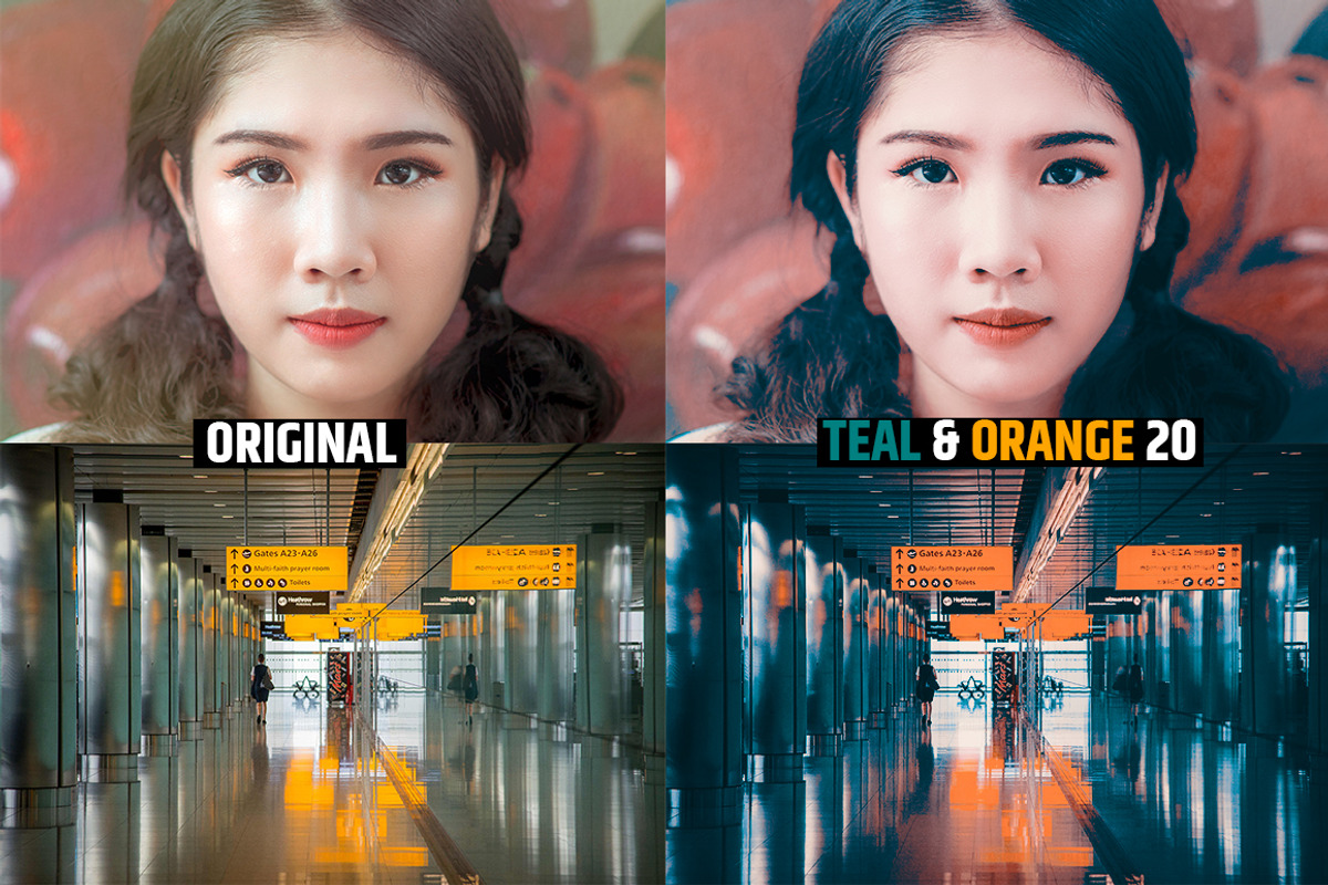 Orange & Teal 30 Cinematic FILM LUTS, a Plug-in Add-On by WeLovePresets (Photo 51 of 61)