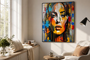 Colorful Abstract Woman Portrait, an Abstract Photo by Hamza067 (Thumbnail 3 of 3)