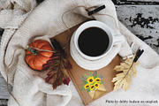 Sunflower sublimation clipart, an Illustration by Contes_de_fée (Thumbnail 6 of 7)