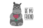 Kid's prints.Stylized cute animals, a Background Graphic by Tierre3012 (Thumbnail 21 of 21)