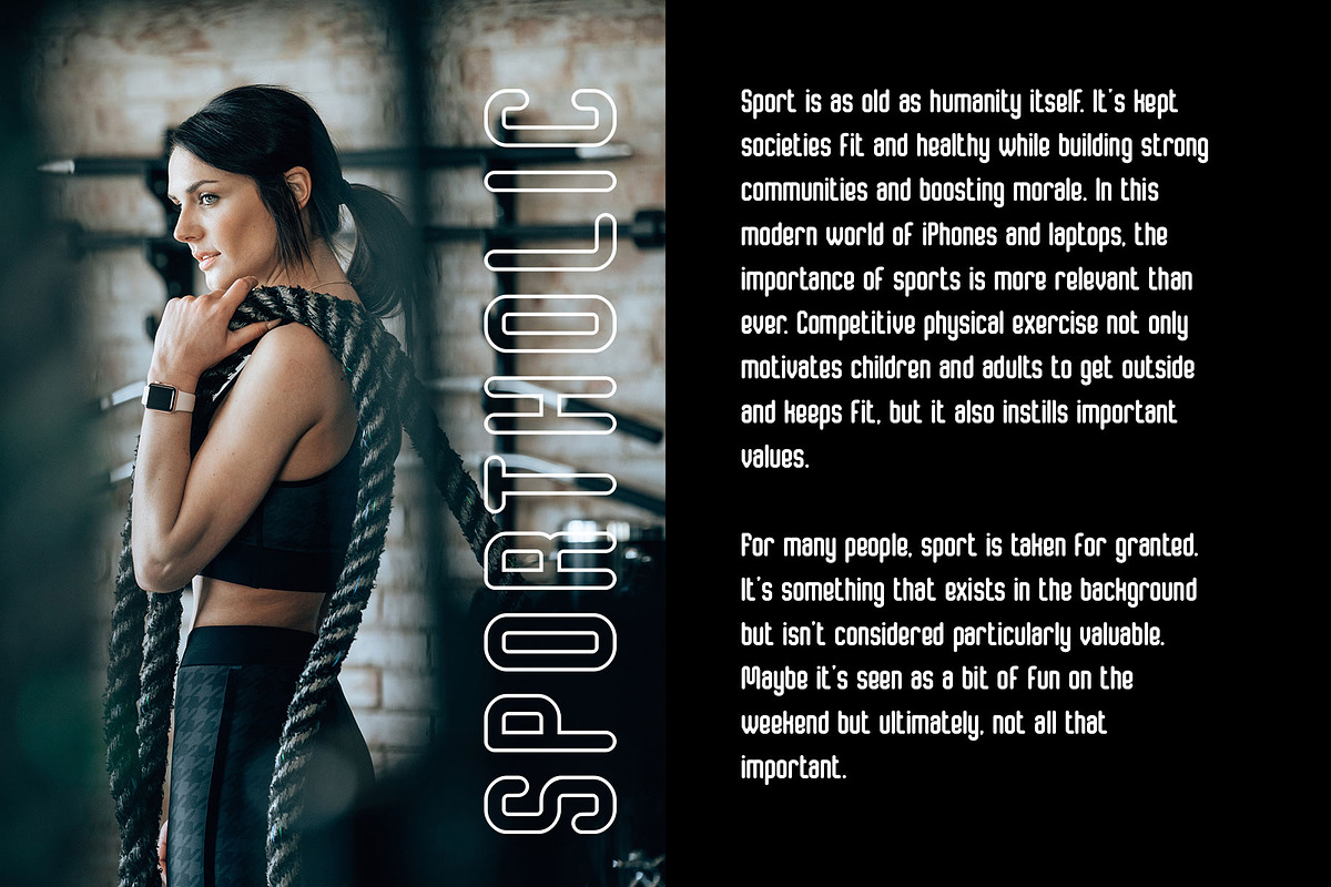 GRESMAKO - Rounded Sporty Font, a Sans Serif Font by Enxyclo Studio (Photo 8 of 12)