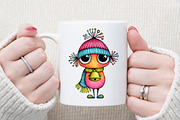 Whimsical Christmas Baby Kid Clipart, an Illustration by Sublimation Artist (Thumbnail 5 of 6)