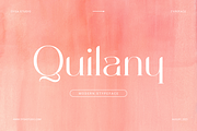 Quilany, a Serif Font by DYSA Studio (Thumbnail 1 of 15)