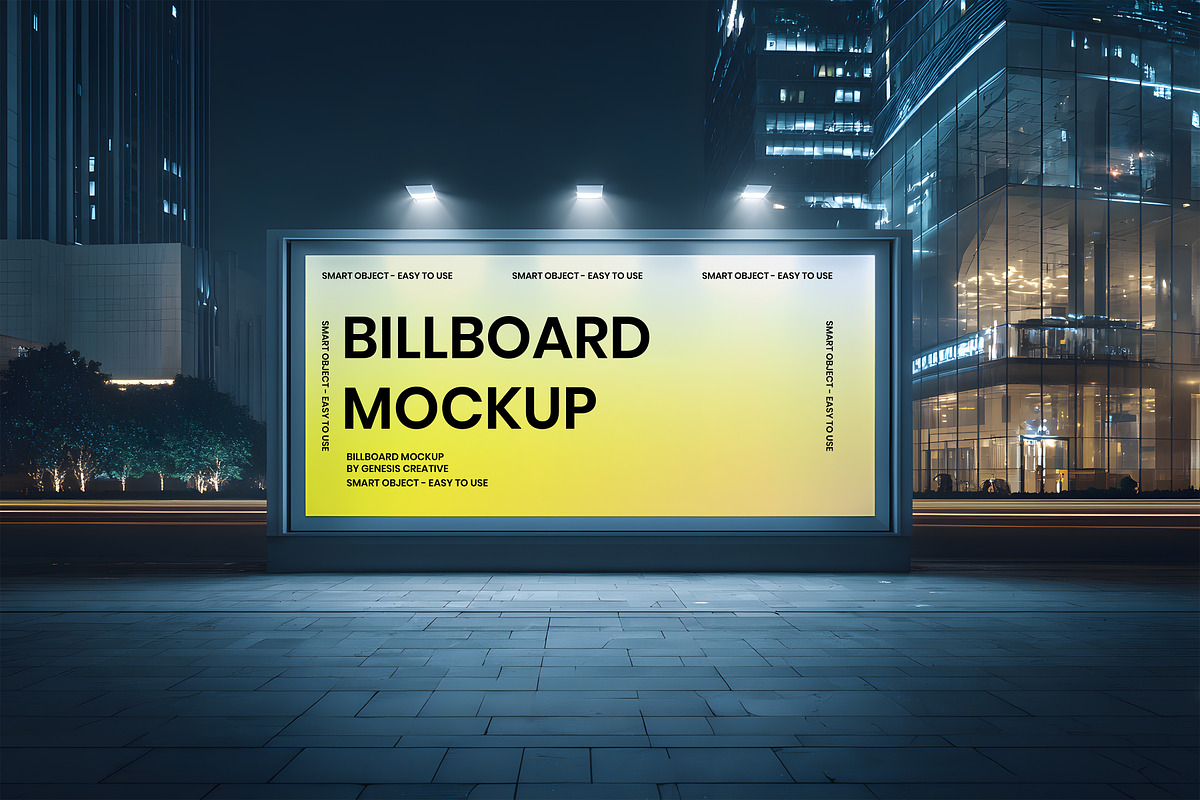 Urban Billboard Mockups Bundle, an Advertising Mockup by GenesisCreativeCo (Photo 5 of 8)