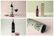 Studio Wine Mockups, a Packaging Mockup by Mr.Mockup™ (Thumbnail 5 of 10)