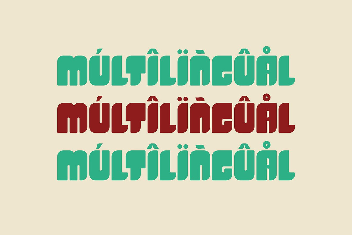 Chubaq - Handcrafted Display Font, a Sans Serif Font by Luna Shop (Photo 4 of 6)
