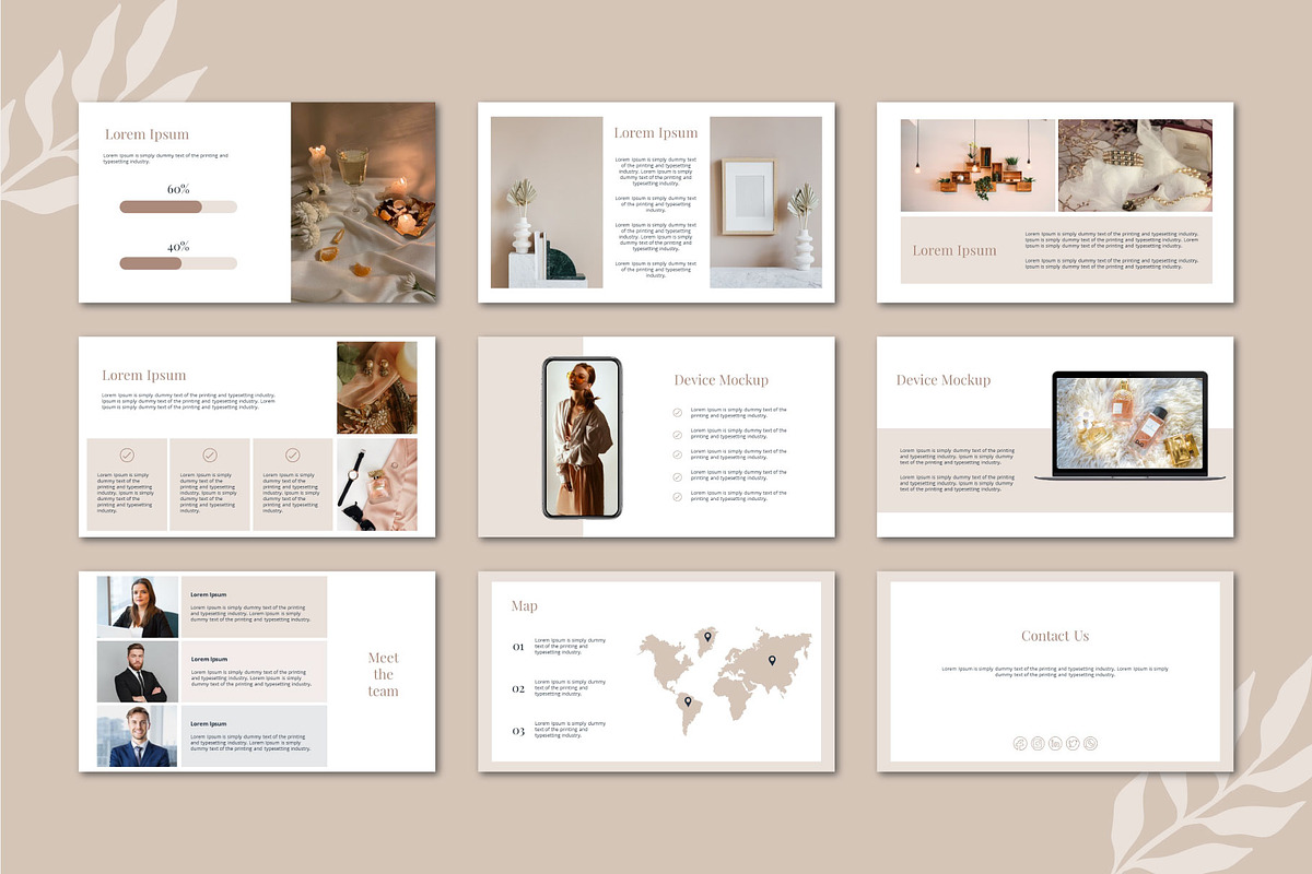 Minimalist Presentation Template, a Presentation Template by Visual Designs (Photo 4 of 5)