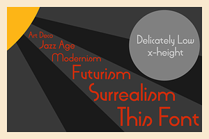 Future Is Here 1920 - Geometric Font