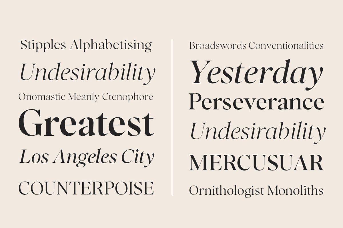 Balkist - 12 Font Family, a Serif Font by Mulkan Nazir (Photo 2 of 15)