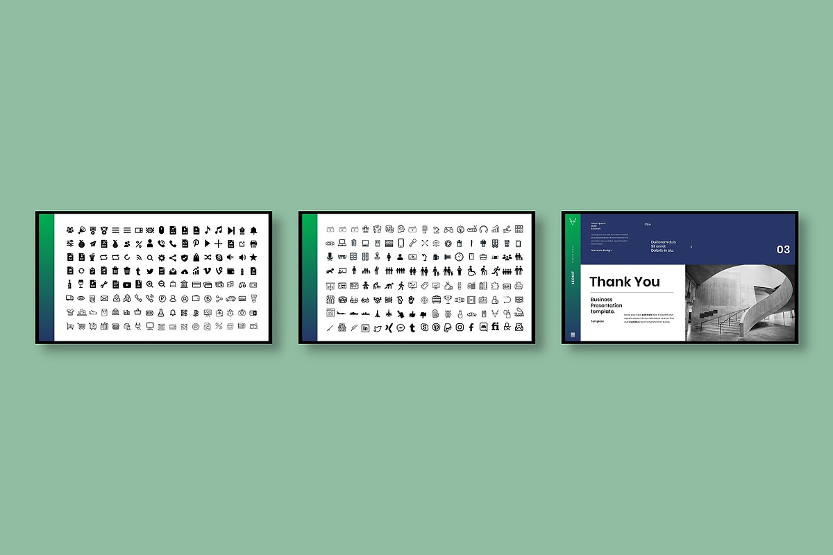 Leonit – Business PowerPoint, a Presentation Template by Dens Creative Studio (Photo 6 of 6)
