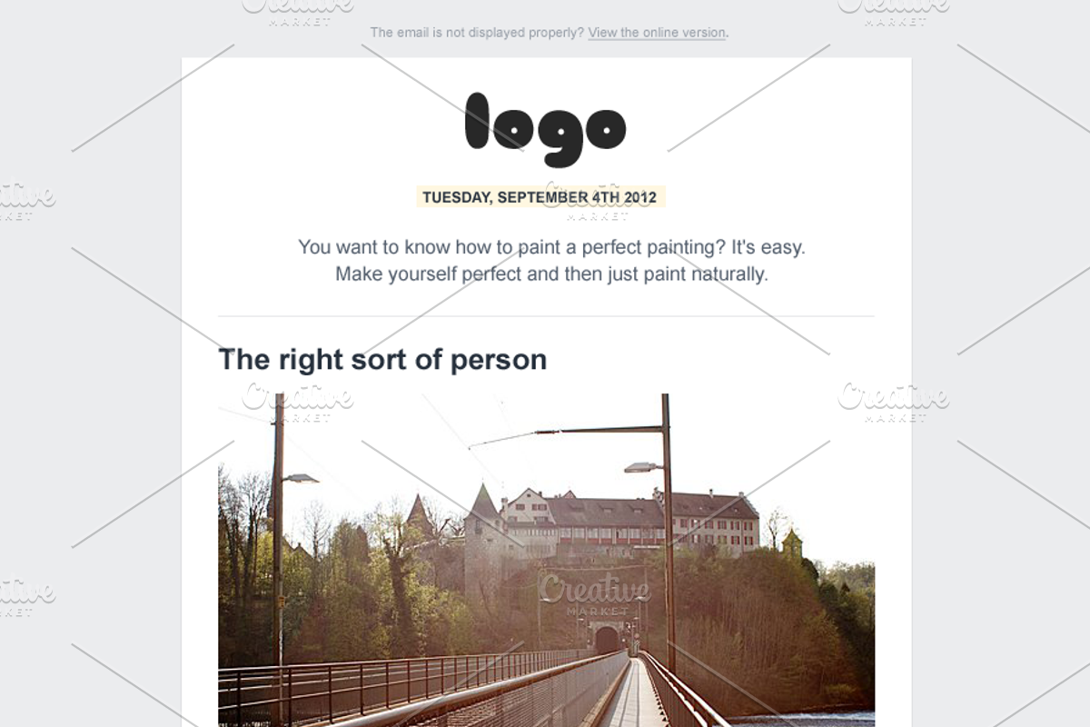 -%60 Email Newsletter(HTML), a Websites & App Template by UI Store (Photo 2 of 3)