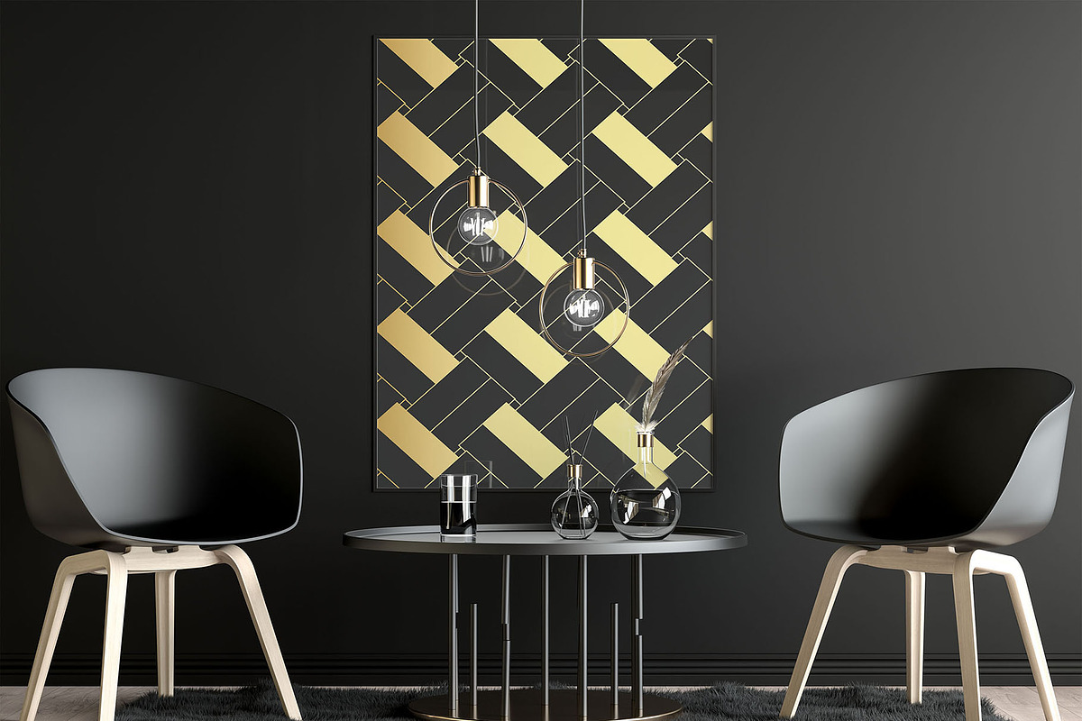 Asian Deco: Art Deco Patterns, a Pattern Graphic by AsianElements (Photo 7 of 18)