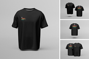 High Quality T-Shirt Mockup, a Product Mockup by AKMAL STUDIO