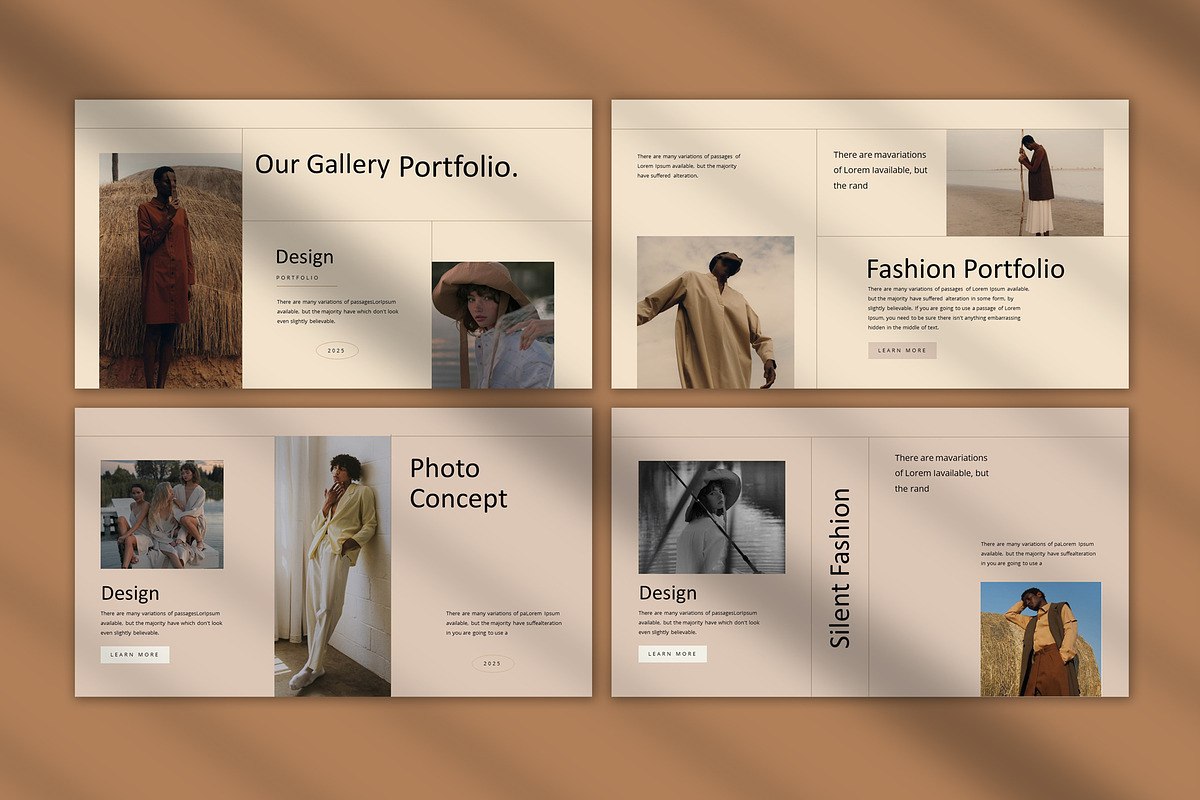 Silent Portfolio Template, a Presentation Template by Pradaxa (Photo 6 of 9)