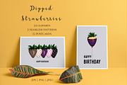 Sweet Dipped Strawberries, a Background Graphic by NKTN graphics (Thumbnail 1 of 9)