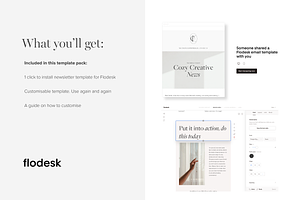 Flodesk Email Newsletter Template
